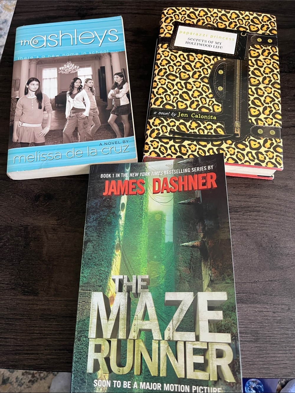The Ashleys by Melissa de la Cruz.  2 other Young Adult Books!